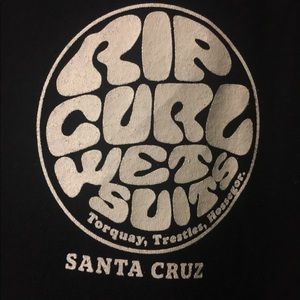 Rip Curl Black XXL Men’s T-shirt, NEW Never Worn